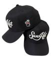 Bone SunHot Aba Curva "Big Logo" Preto