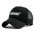 Boné Telinha Aba Curva Trucker Stark Industries Boné Telinha Aba Curva Trucker Stark Industries