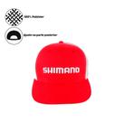 Boné Telinha Trucker Ajustável Vermelho e Branco - Shimano Boné Telinha Trucker Ajustável Vermelho e Branco - Shimano