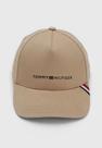 Boné Tommy Hilfiger Masculino Aba Curva Foundation Khaki - Cor Bege - Tamanho U