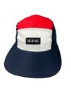 Boné Tri Color Aba Reta Fitão 5 Five Panel Original Compton Street LTX Sleep