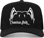 Boné trucker aba curva telinha cachorro American Bully pet cão