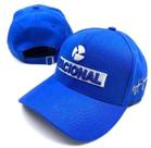 Boné Trucker Fórmula 1 Adulto Unissex Aba Curva Boradado Ajustável