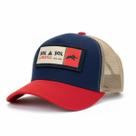 Boné Trucker Infantil Sol A Sol Poliéster Ajustável Estilo Casual