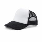 Boné Trucker Luke Sports Aba Curva Liso com Tela Respiravel - Branco
