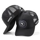 Boné Trucker Preto Country Bruto Rústico Original Sharecropper
