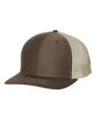 Boné Trucker R RICHARDSON 112 Marrom com Tela Caqui