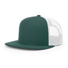 Boné Trucker R RICHARDSON 511 Aba Reta Verde Escuro e Branco