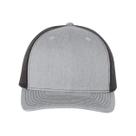 Boné Trucker R RICHARDSON Ajustável Cinza Mescla e Preto