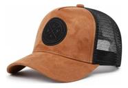 Boné Trucker Retrô Hip Hop Aba Curva Unissex Premium Luke Sports -