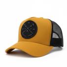 Boné Trucker Sol A Sol Poliéster Ajustável Casual Laranja