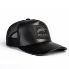 Boné Trucker Sol A Sol Poliéster Ajustável Casual Preto