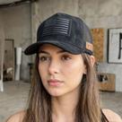 Boné Trucker Suede Bandeira Estados Unidos 2 Cores Unissex Boné Trucker Suede Bandeira Estados Unidos 2 Cores Unissex