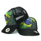 Boné Trucker Teinha Atrevidu's Country Bandeira do Brasil Lançamento 2026