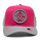 Boné Trucker Telinha Atrevidu's Country Agro Rosa Exclusivo