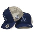 Boné Trucker Telinha Atrevidu's Country Inicial Azul e Branco