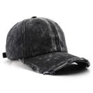 Boné Trucker Y2K Unissex De Algodão Jeans Lavado Tie-Dye Yabi Com Fecho Ajustável Macio