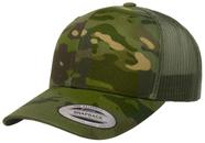 Boné Trucker Yupoong YP Classics Multicam Snapback