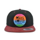 Boné True Heart Sp Mais Amor Por Favor Aba Reta Snapback