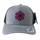 Boné Tuff Cinza com Rosa