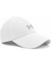 Boné Under Armor Blitzing Aba Curva Branco Oficial Branco Logo CinzaouPrata
