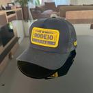 Boné Vrt Trucker Rodeio Style Brim Preto Aba Inferior Amarelo