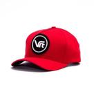 Boné VRT Vermelho Aba Inferior Preta