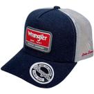 Boné Wrangler Original Telinha Snapback Bordados Alto Relevo