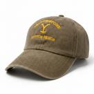 Bone Yellowstone Dutton Ranch Retro Desbotado Vintage - Bege