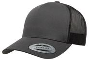 Boné Yupoong YP Classics 5 Painéis Trucker Retrô Carvão Boné Yupoong YP Classics 5 Painéis Trucker Retrô Carvão