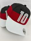 Boné Zico Flamengo Camisa 10 Snapback Lona Tamanho Único Adulto Preto e Vermelho Boné Zico Flamengo Camisa 10 Snapback Lona Tamanho Único Adulto Preto e Vermelho