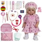 Boneca 100% Silicone Baby Reborn Menina Preço Bom