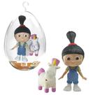 Boneca Agnes e Fluffy no Ovo de Páscoa Médio em Vinil 22cm Líder Brinquedos