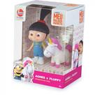 Boneca Agnes Fluffy Vinil Malvado Favorito Lider Brinquedos