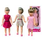 Boneca Amiguinha Estrela Vestido Grande Infantil 80cm