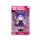Boneca Articulada Kuromi de 20cm + Acessórios - Hello Kitty