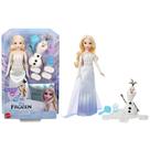 Boneca Aventuras de Elsa e Olaf - Frozen - Princesas Disney - Mattel