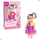 Boneca Babi-Du 34cm Cabelo Loiro com Frases e Roupa Infantil Fofa Boneca Babi-Du 34cm Cabelo Loiro com Frases e Roupa Infantil Fofa