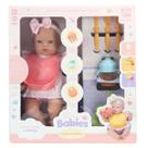 Boneca Babies Minha Primeira Comidinha Roma