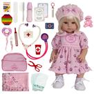 Boneca Baby Alive 100% Silicone Realista Bolsa Maternidade