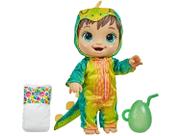 Boneca Baby Alive Bebessauro Morena - com Acessórios Hasbro