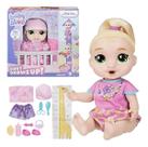 Boneca baby alive lala loira grow up com som hasbro original