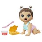 Boneca Baby Alive Lil Snacks come cocô com tema de lanche de 20 cm