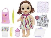 Boneca Baby Alive Pequena Artista Morena Hasbro - C0961