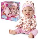 Boneca Baby Babilina Brinquedo Infantil Menina Soninho Banho