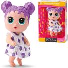 Boneca baby buddies sabores uva na caixa
