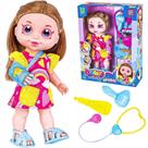 Boneca Baby Collection Dodoi C/ Acessorios - 583 Supertoys