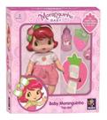 Boneca Baby Moranguinho Faz Xixi com acessórios - Mimo