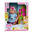 Boneca Baby Ninos Bebe Hora do Lanche Bichinhos - Cotiplás