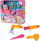 Boneca Baby Ninos Reborn Cuidar é Amar - Coleção Baby Ninos - 2498 - Cotiplás